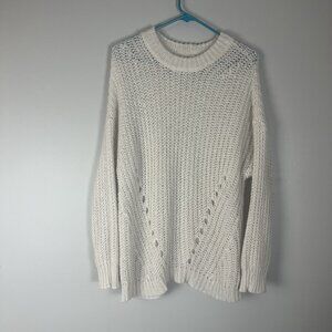 American Eagle Women’s‎ Sweater Chunky Knit Cream Size XS
